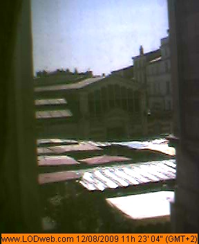 voir la webcam Place du March� de La Rochelle